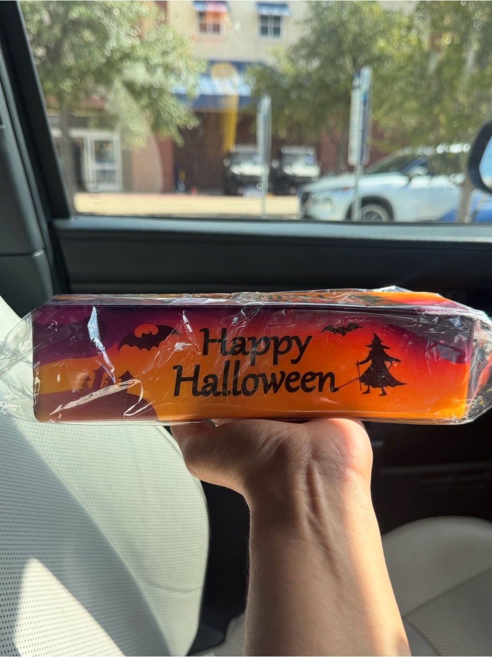 Halloween Squishy Butter - Orange Purple